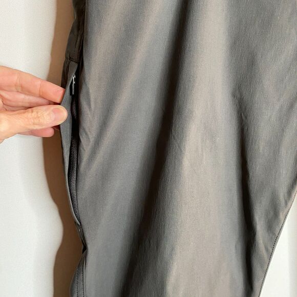 Eddie Bauer Performance Grey Stretch Nylon Tech Pants Mens 33x30 - Picture 3 of 10